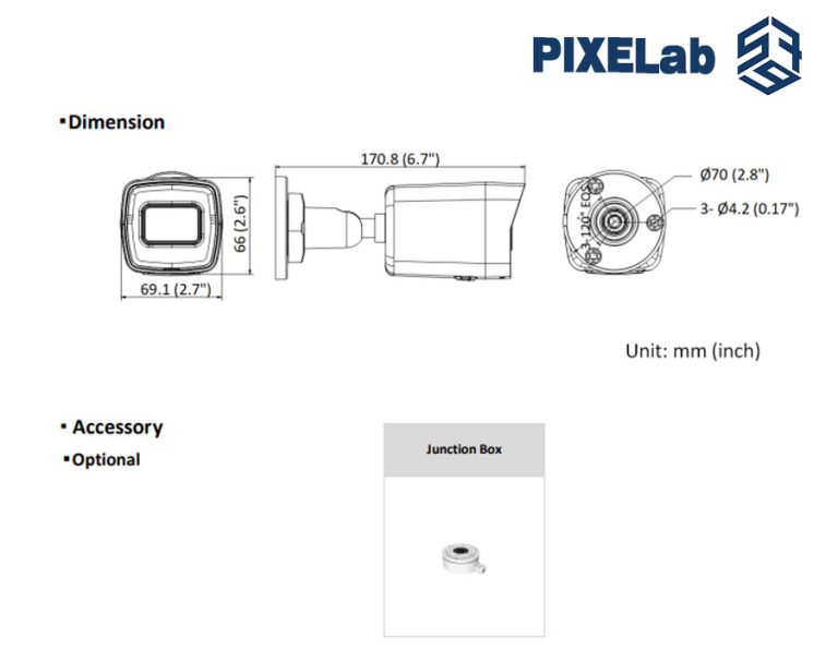 CAMERA PIXELab – PXL-B321PS-I – Công ty Cổ phần Phát triển Công Nghệ 579