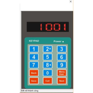 Phần mềm bàn phím gọi số vào quầy (KPsoft-1501P)